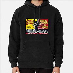 Retro Poster Rebel Without a Cause Pullover Hoodie