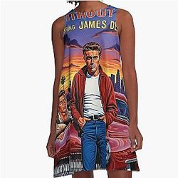Rebel Without a Cause A-Line Dress