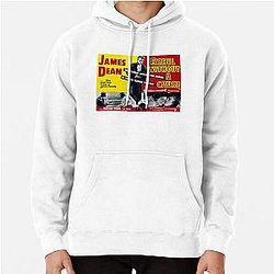 Retro Poster Rebel Without A Cause Pullover Hoodie