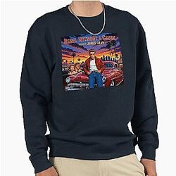 Rebel Without a Cause James Dean Movie Poster Art Pullover Sweatshirt