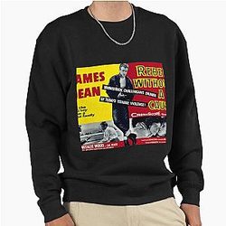 Retro Poster Rebel Without A Cause No Transparency Pullover Hoodie