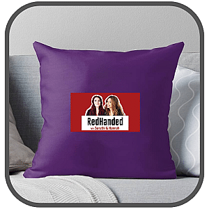 Red Handed Pillows Cover