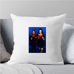 RedHanded has social commentary Red Handed Pillows Cover