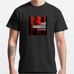 RedHanded hosted by women Red Handed T-Shirts