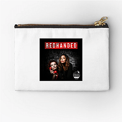 RedHanded is a podcast Red Handed Zipper Pouches