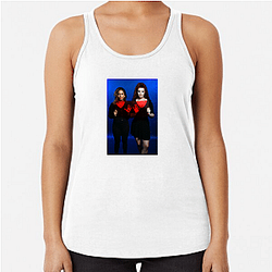 RedHanded has social commentary Red Handed Tank Tops