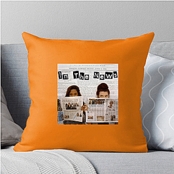 RedHanded features two friends Red Handed Pillows Cover