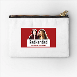 RedHanded is very engaging Red Handed Zipper Pouches