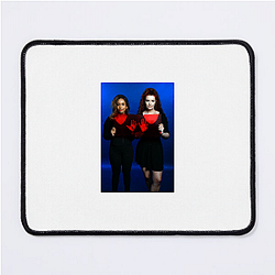 RedHanded has social commentary Red Handed Mouse Pads