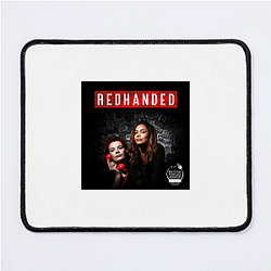 RedHanded is a podcast Red Handed Mouse Pads