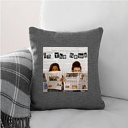 RedHanded features two friends Red Handed Pillows Cover