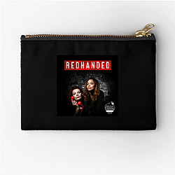 RedHanded is a podcast Red Handed Zipper Pouches