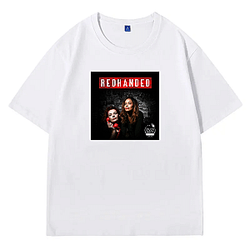 RedHanded is a podcast Red Handed T-Shirts