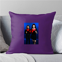 RedHanded has social commentary Red Handed Pillows Cover