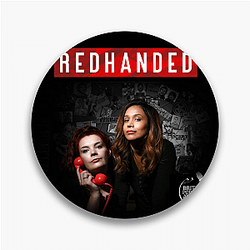 RedHanded is a podcast Red Handed Pins