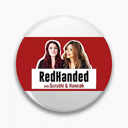 RedHanded is very engaging Red Handed Pins