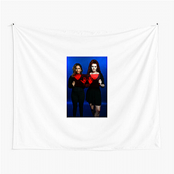 RedHanded has social commentary Red Handed Tapestries