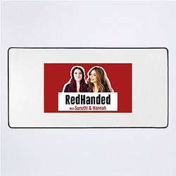 RedHanded is very engaging Red Handed Mouse Pads
