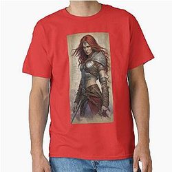The Saga of Red Sonja Classic T-Shirt