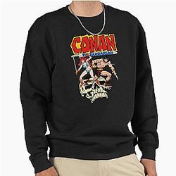 Conan the Barbarian and Red Sonja Pullover Sweatshirt