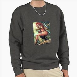 Red Sonja Pullover Sweatshirt