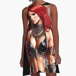 Red Sonja A-Line Dress