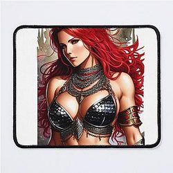 Red Sonja Illustration Mousepad
