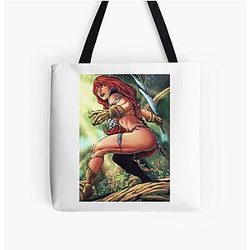 Red Sonja All Over Print Tote Bag