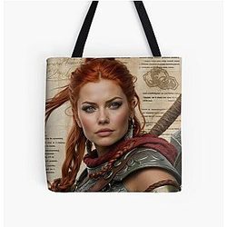 The Gaze of Sonja All Print Tote Bag