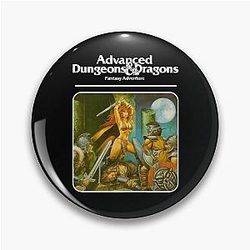 Advanced Dungeons & Dragons Red Sonja Pin