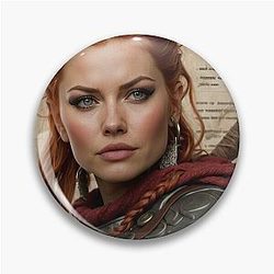 The Gaze of Red Sonya Pin