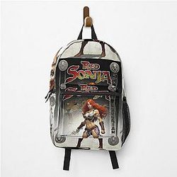 Red Sonja by Dimitrije Kebra Backpack