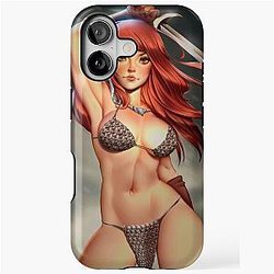 Red Sonja Marvel iPhone Tough Case