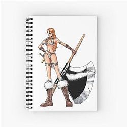Nami Red Sonja Spiral Notebook
