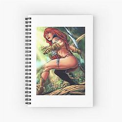 Red Sonja Spiral Notebook