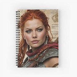 The Red Sonja Spiral Notebook