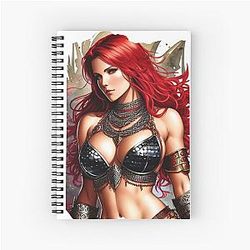 Red Sonja Illustration Notebook