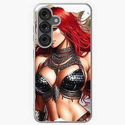 Red Sonja Illustration Soft Case for Samsung Galaxy