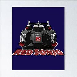 Audi Sport Poster Red Sonja