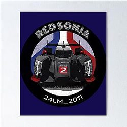 Audi Sport Red Sonja Poster 2011