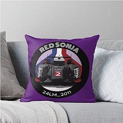 Audi Sport Red Sonja 2011 Throw Pillow