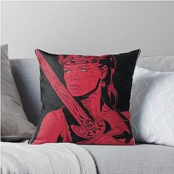 RED SONJA Throw Pillow
