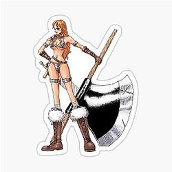 Nami Red Sonja Sticker