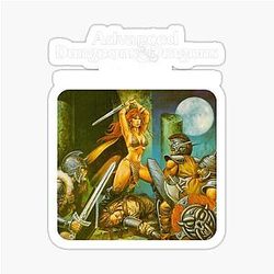 Advanced Dungeons and Dragons Sticker