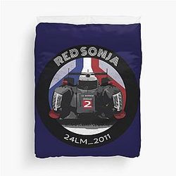 Audi Sport Red Sonja Duvet Cover