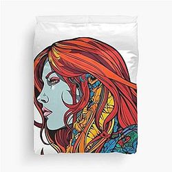 Red Sonja Duvet Cover