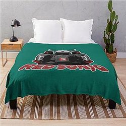 Audi Sport Red Sonja Throw Blanket
