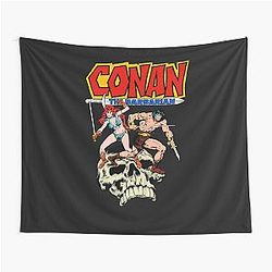 Conan The Barbarian and Red Sonja Tapestry