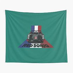 Audi R18 Red Sonja Road Tapestry