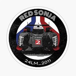 Audi Sport Red Sonja 2011 Sticker